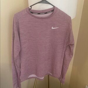 Nike Women's Pink Long Sleeve Top